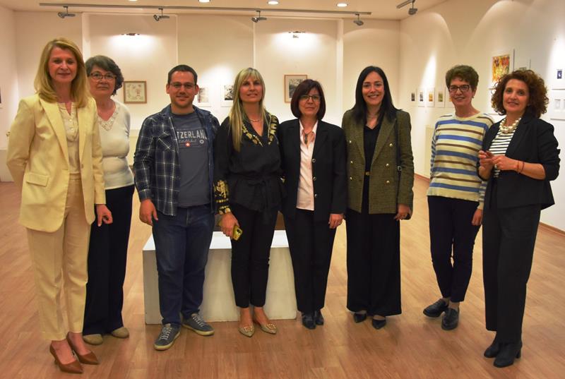  Πραγματοποιήθηκαν τα εγκαίνια της έκθεσης χαρακτικής από τον Σύλλογο για τη Διάδοση των Εικαστικών Τεχνών